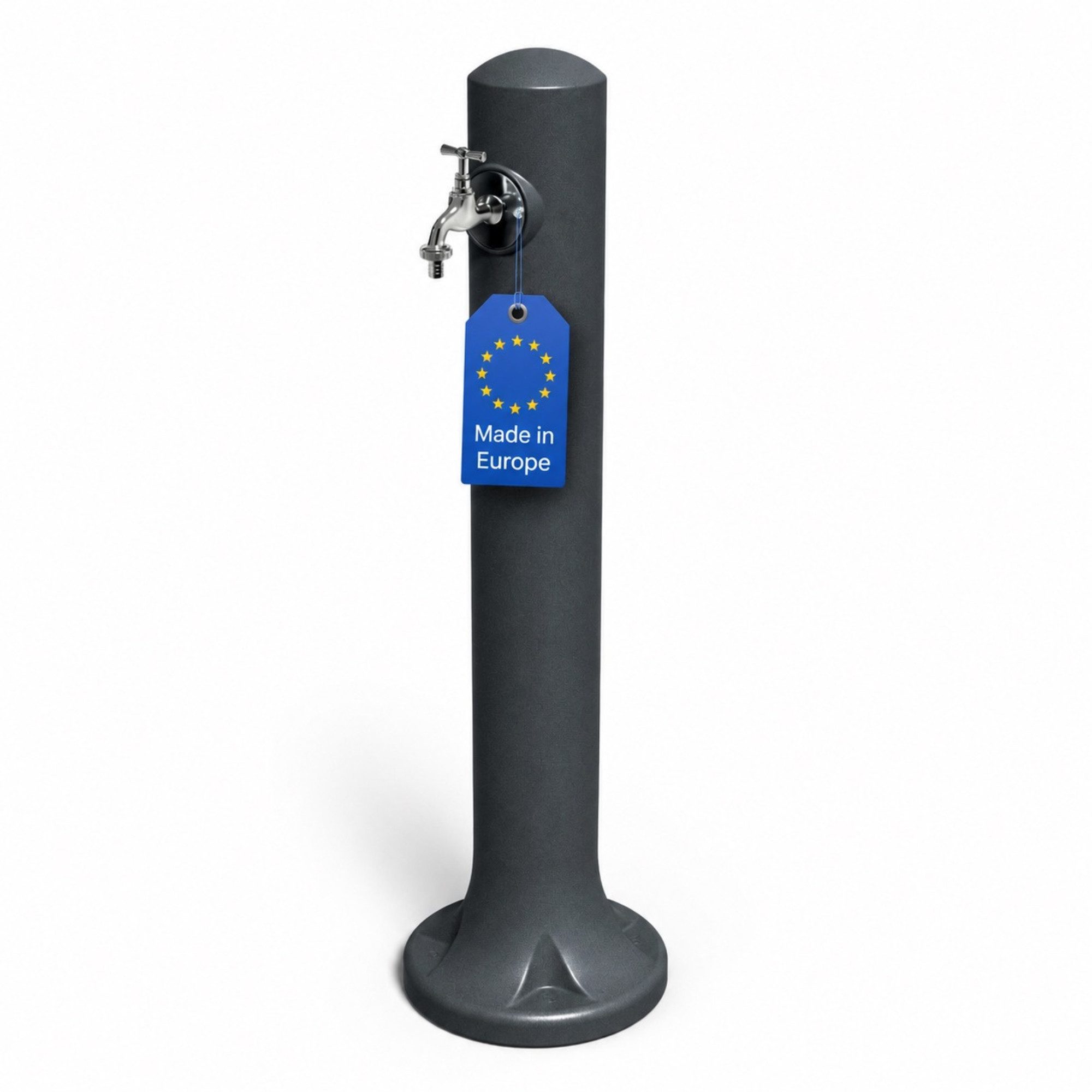 YourCasa Gartenbrunnen Monolith Wassersäule Garten 90cm Granit-Optik, Made in Europe
