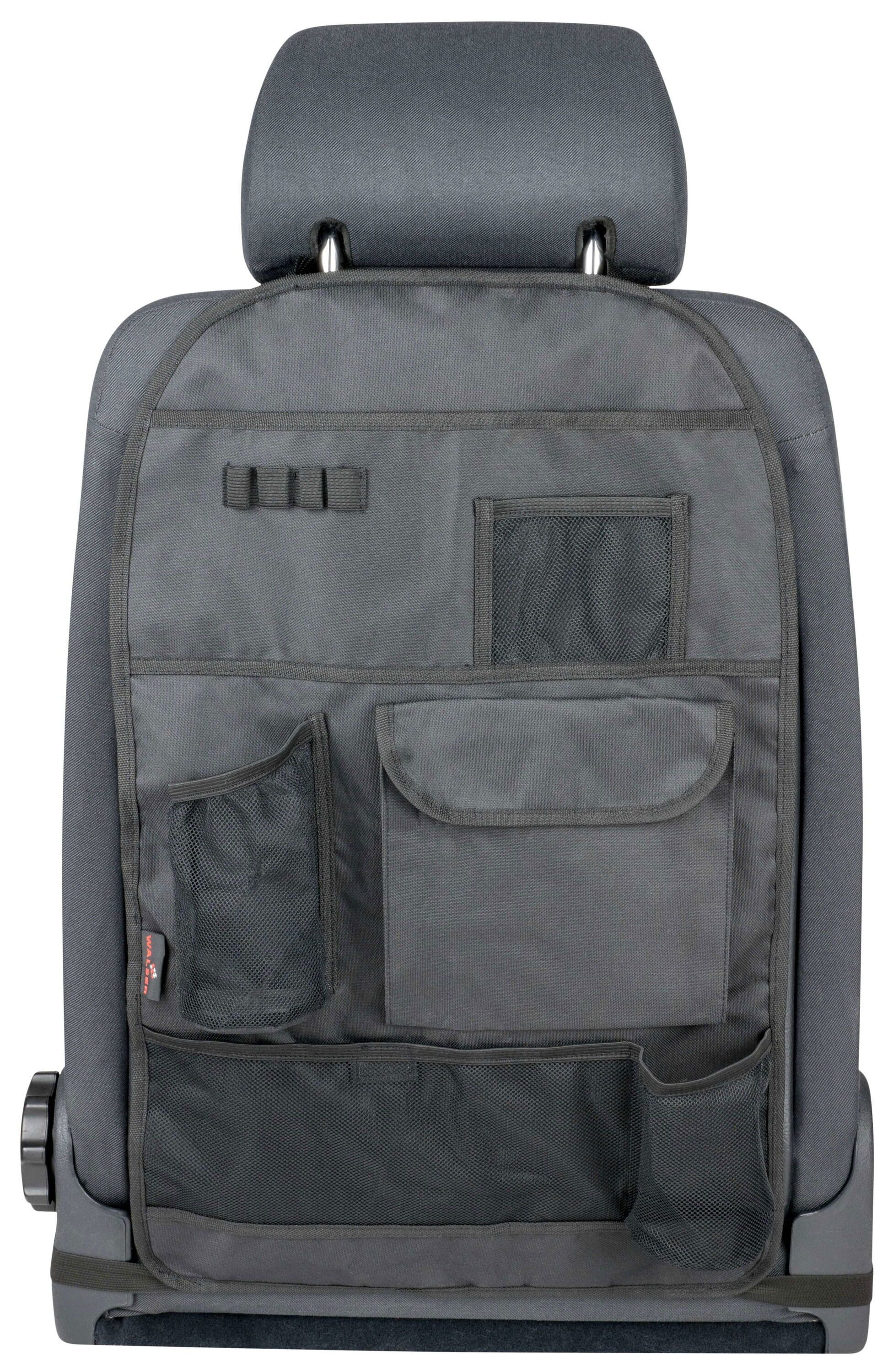 WALSER Auto-Rückenlehnenschutz Multibag, Auto organizer, 1 Stück, 1-tlg.