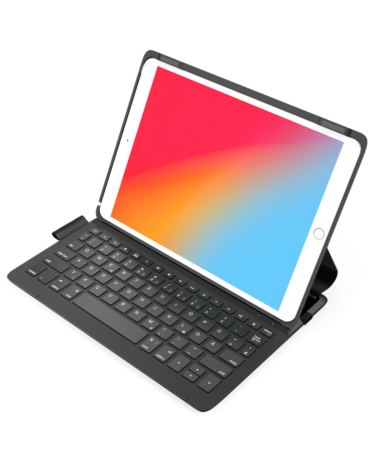 Inateck Ultraleichte Tastatur Hülle für 10,2 Zoll iPad 9/8/7 Gen iPad-Tastatur