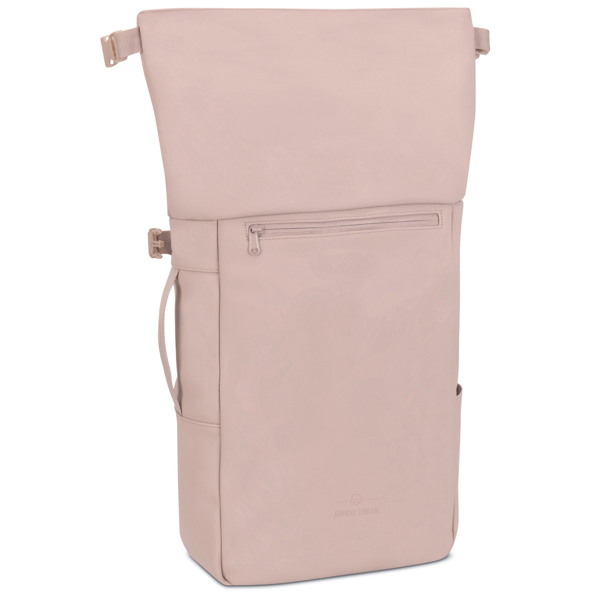 Johnny Urban Cityrucksack Henry, Rolltop Damen Herren, Laptop Fach, Wasserabweisend