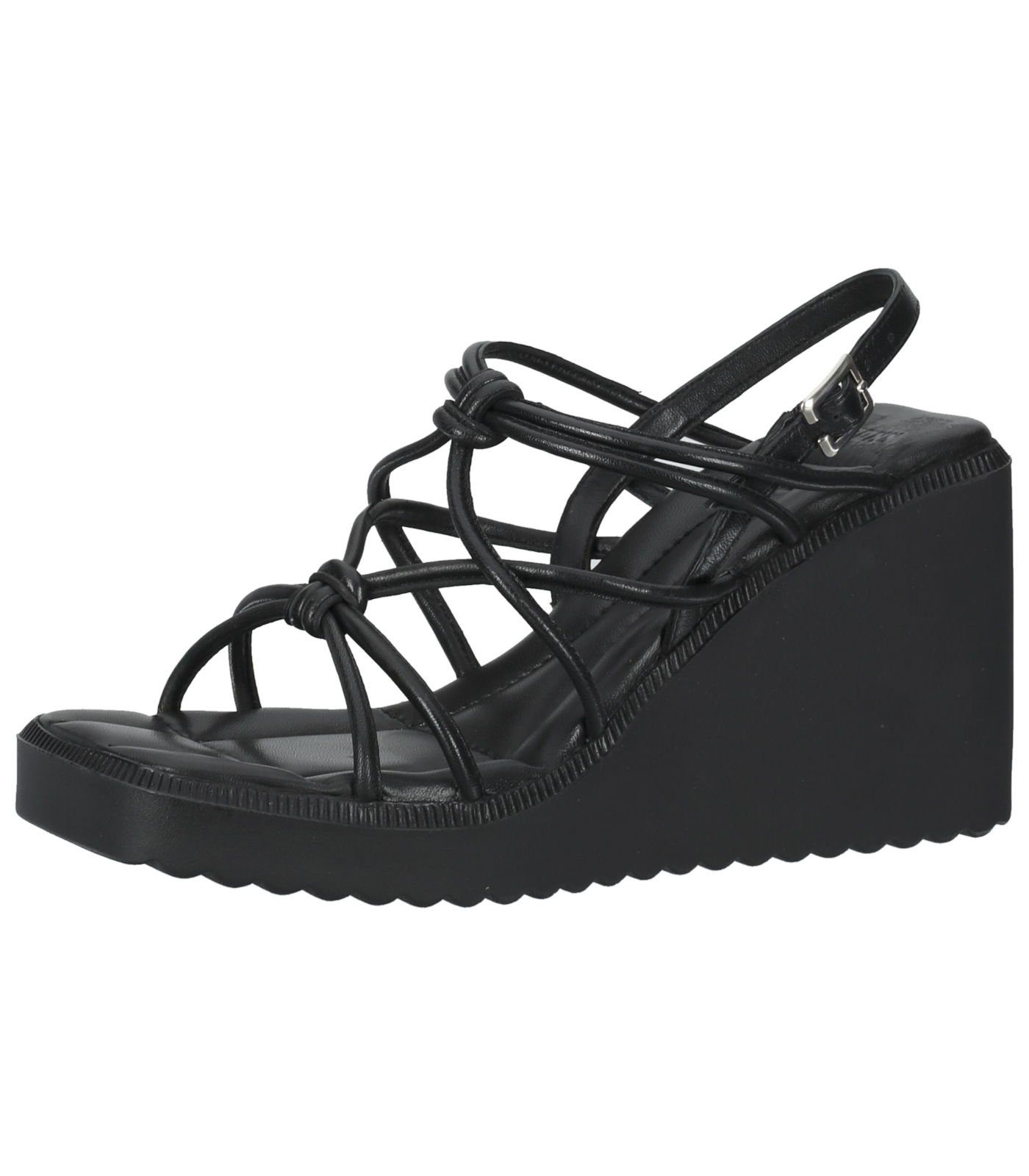 Bronx Sandalen Leder Keilsandalette