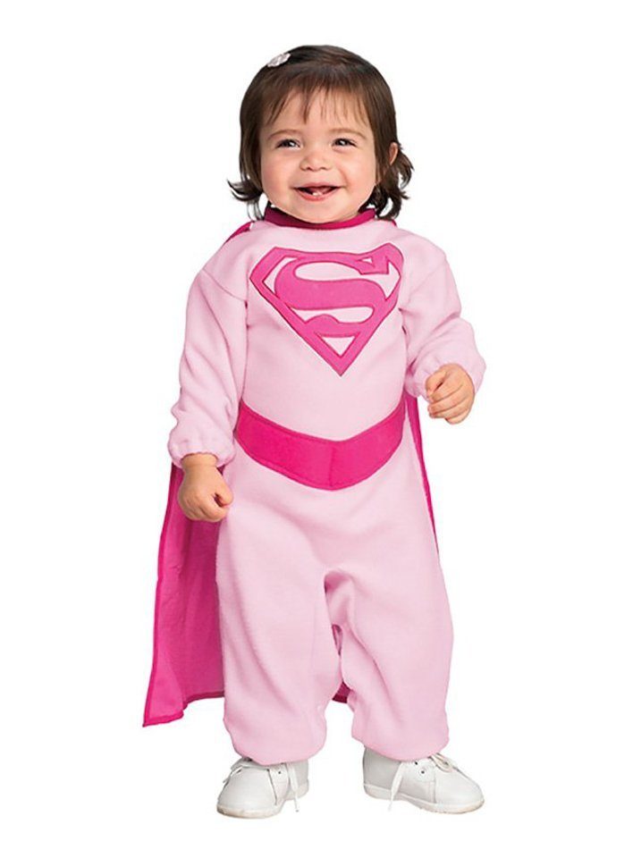 Rubie´s Kostüm Rosa Supergirl, Original lizenziertes Kostüm zum DC Comic 'Supergirl'