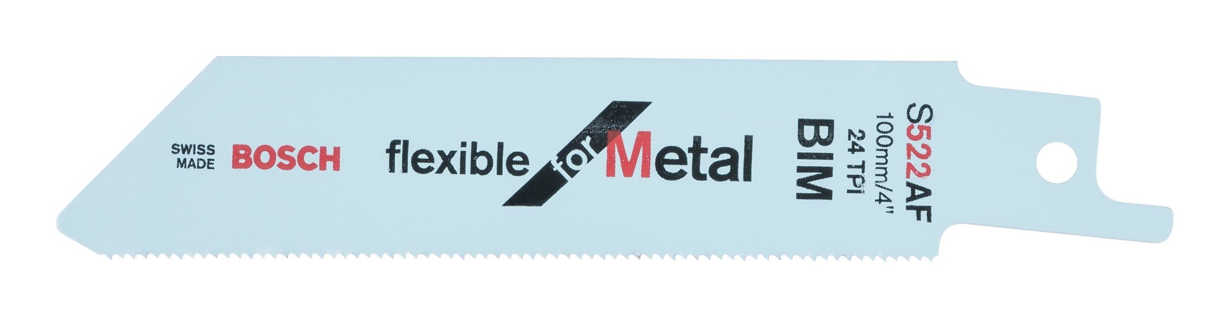 BOSCH Säbelsägeblatt (2 Stück), S 522 AF Flexible for Metal - 2er-Pack