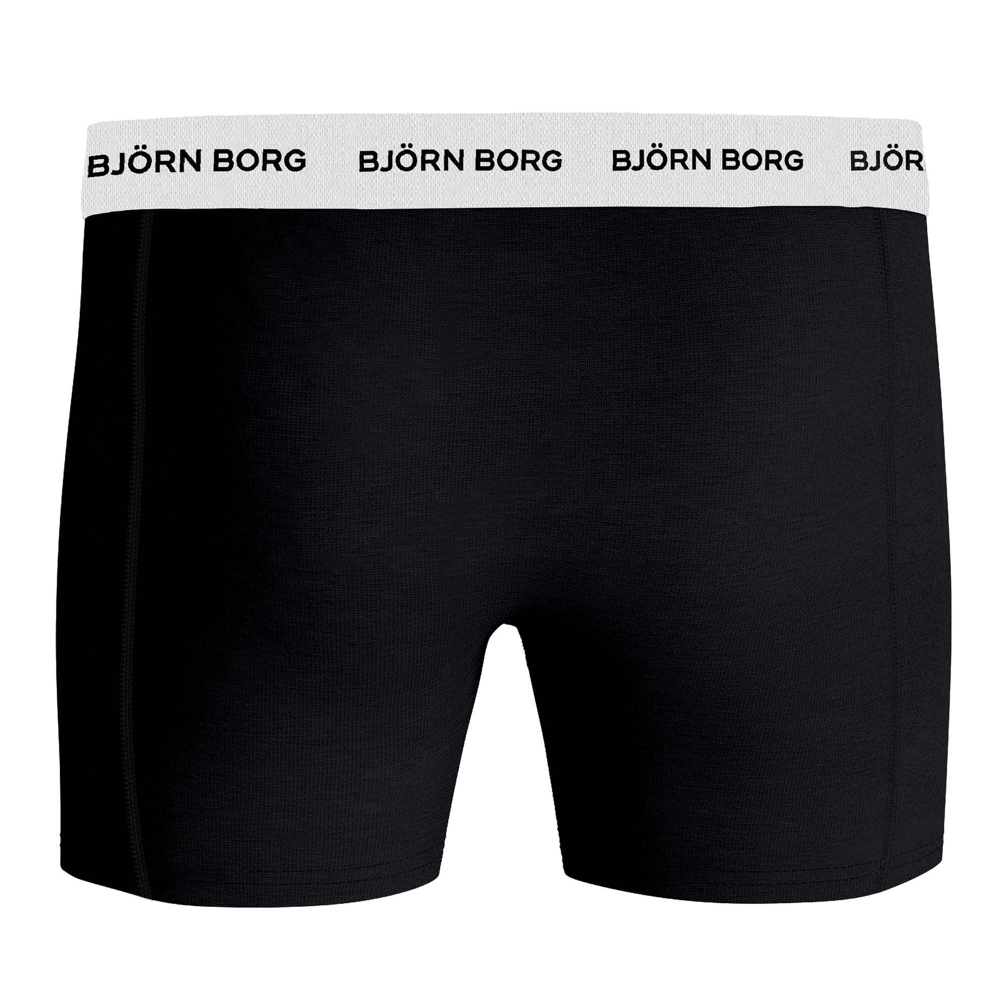 Björn Borg Boxer Herren Boxershort 3er Pack Baumwollmischung (Packung, 3er Pack)
