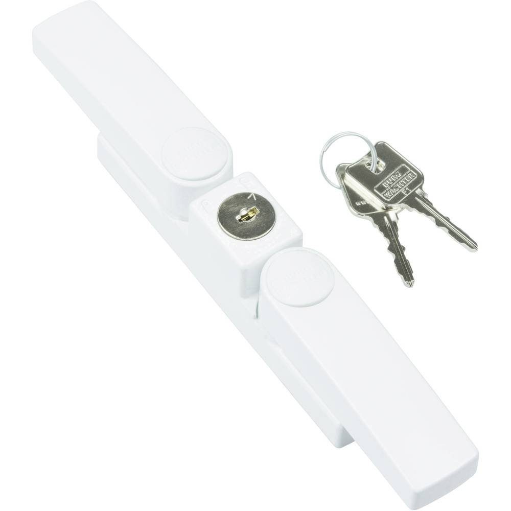 Burg Wächter Panzerriegel Fenstersicherung mit Doppelriegel Winsafe WS 22 W SB 38271