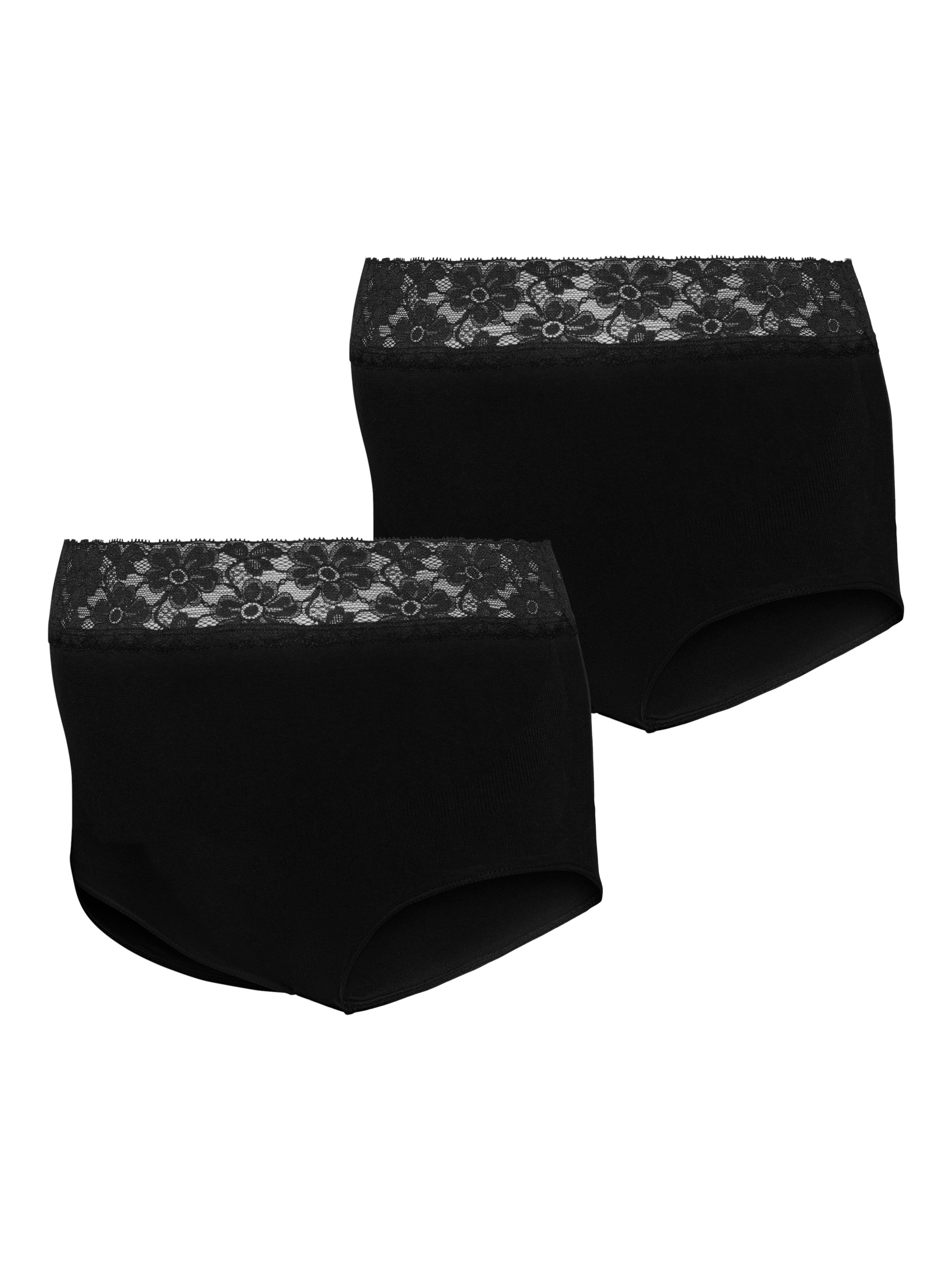High-Waist-Hipster MLHEAL HW LACE PANTIES 2-P NOOS