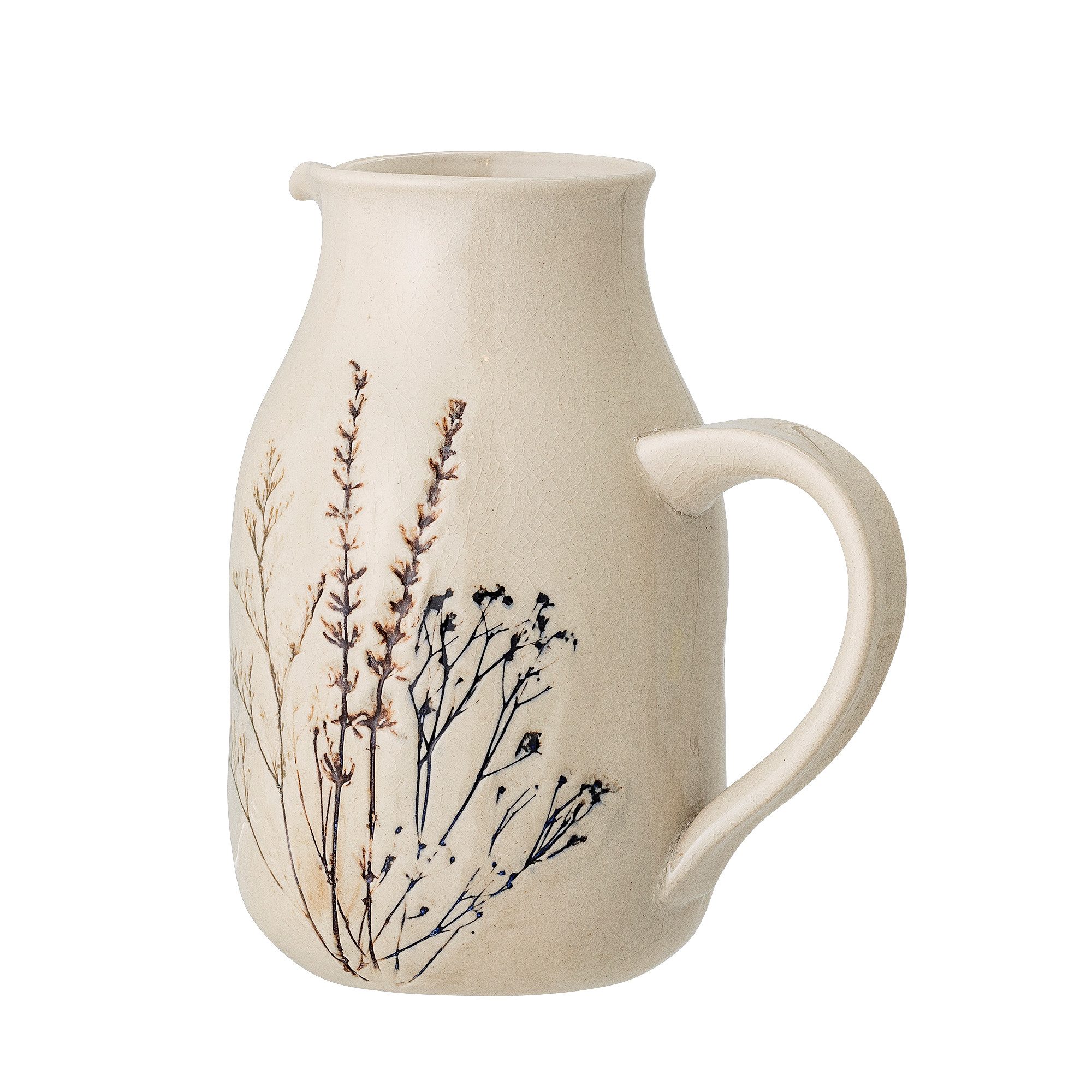 Bloomingville Wasserkrug Bloomingville Bea Krug, Natur, Steingut