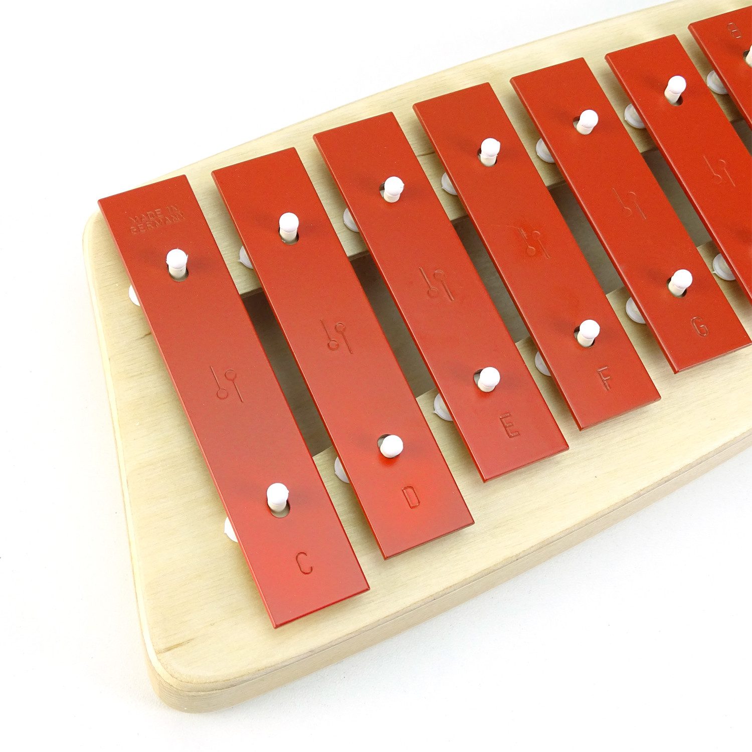 SONOR Glockenspiel Sonor Glockenspiel NG-10 mit Tasche und Notenheft,Glockenspiel NG-10, 2 Schlägel, Tasche blau, Notenheft , Vorteils-Set mit Tasche Blau und Notenheft