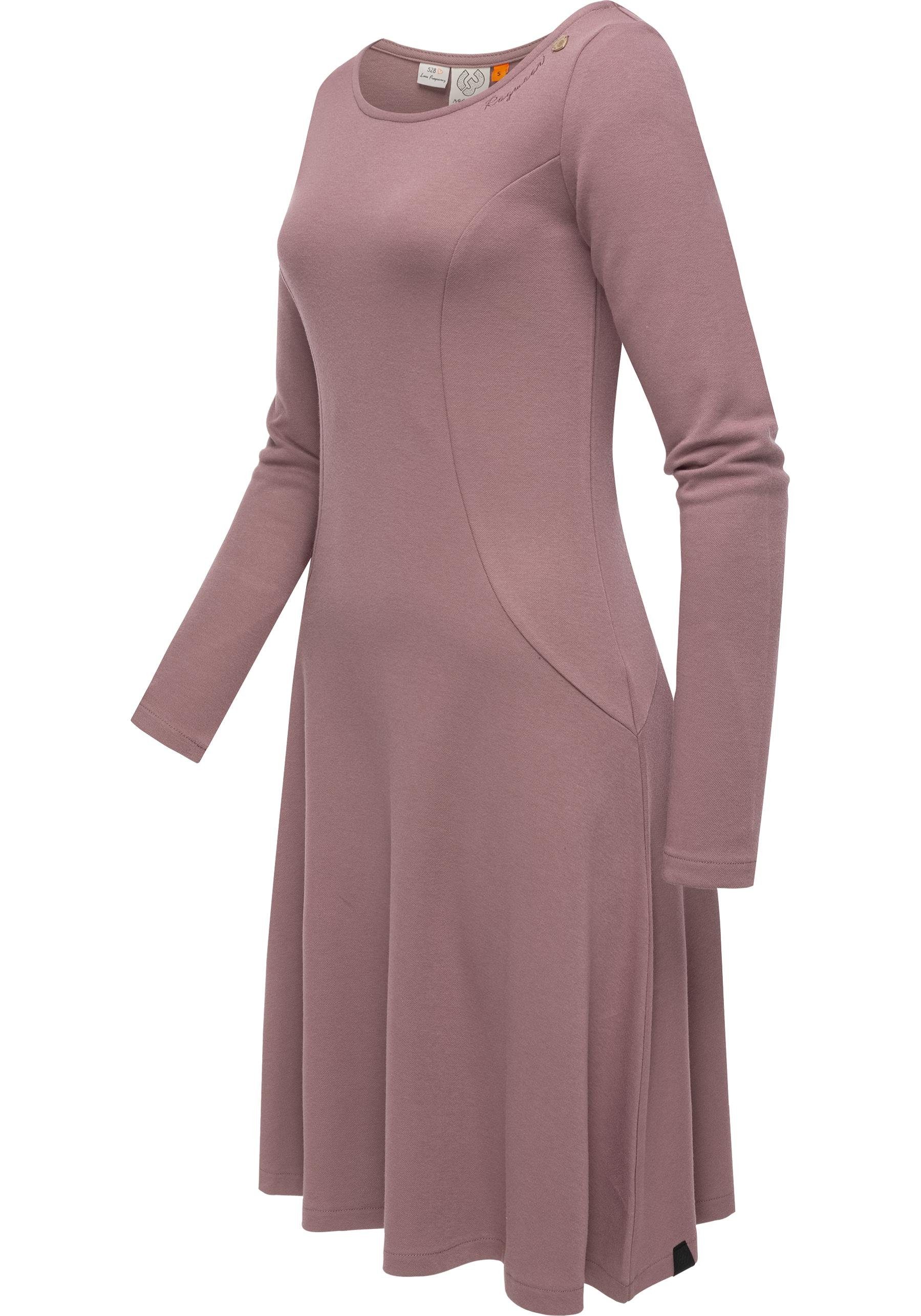 Ragwear A-Linien-Kleid Appero Stylisches Langarm-Kleid für den Winter günstig online kaufen