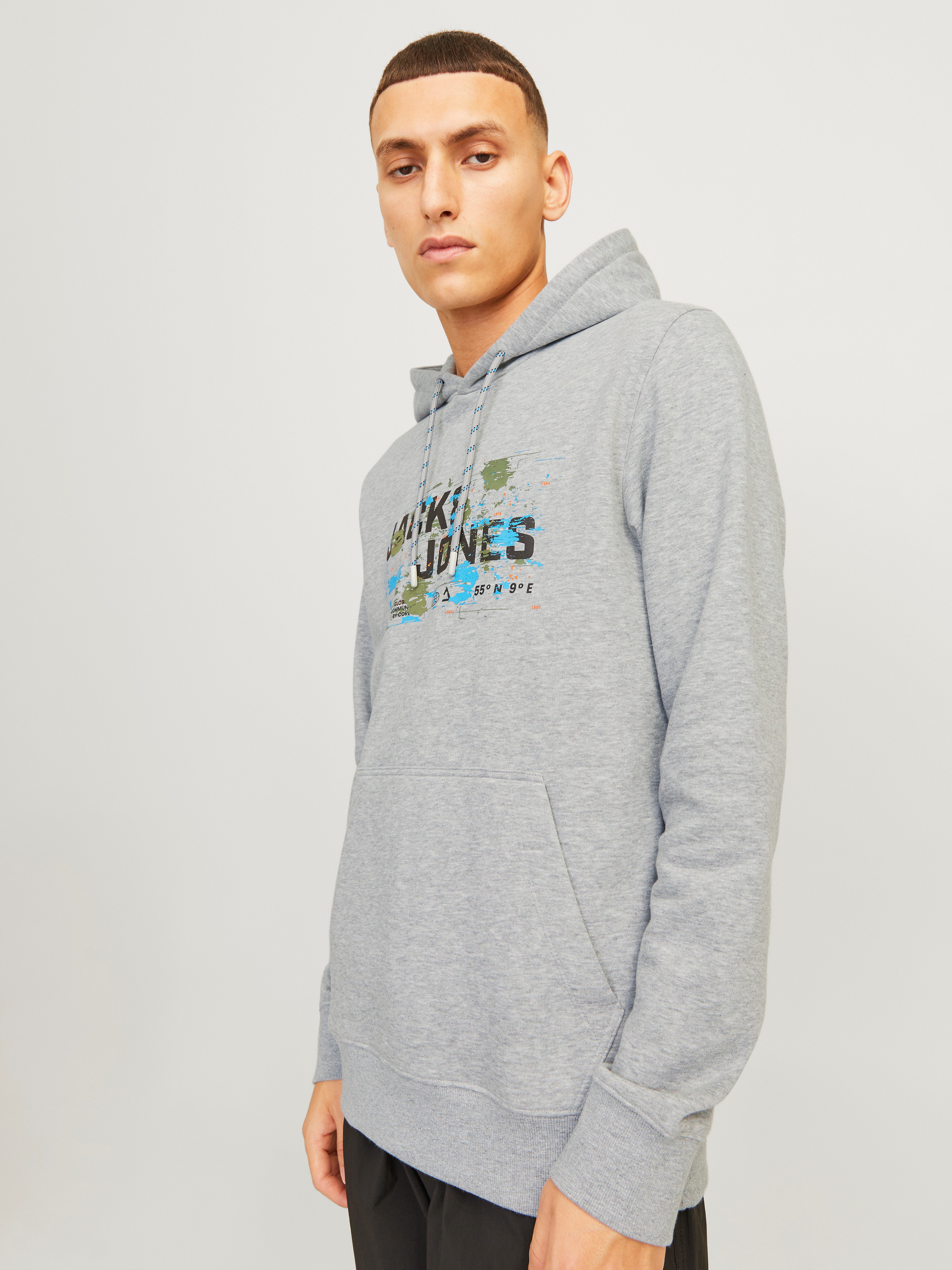 Jack & Jones Kapuzensweatshirt JCOOUTDOOR LOGO günstig online kaufen