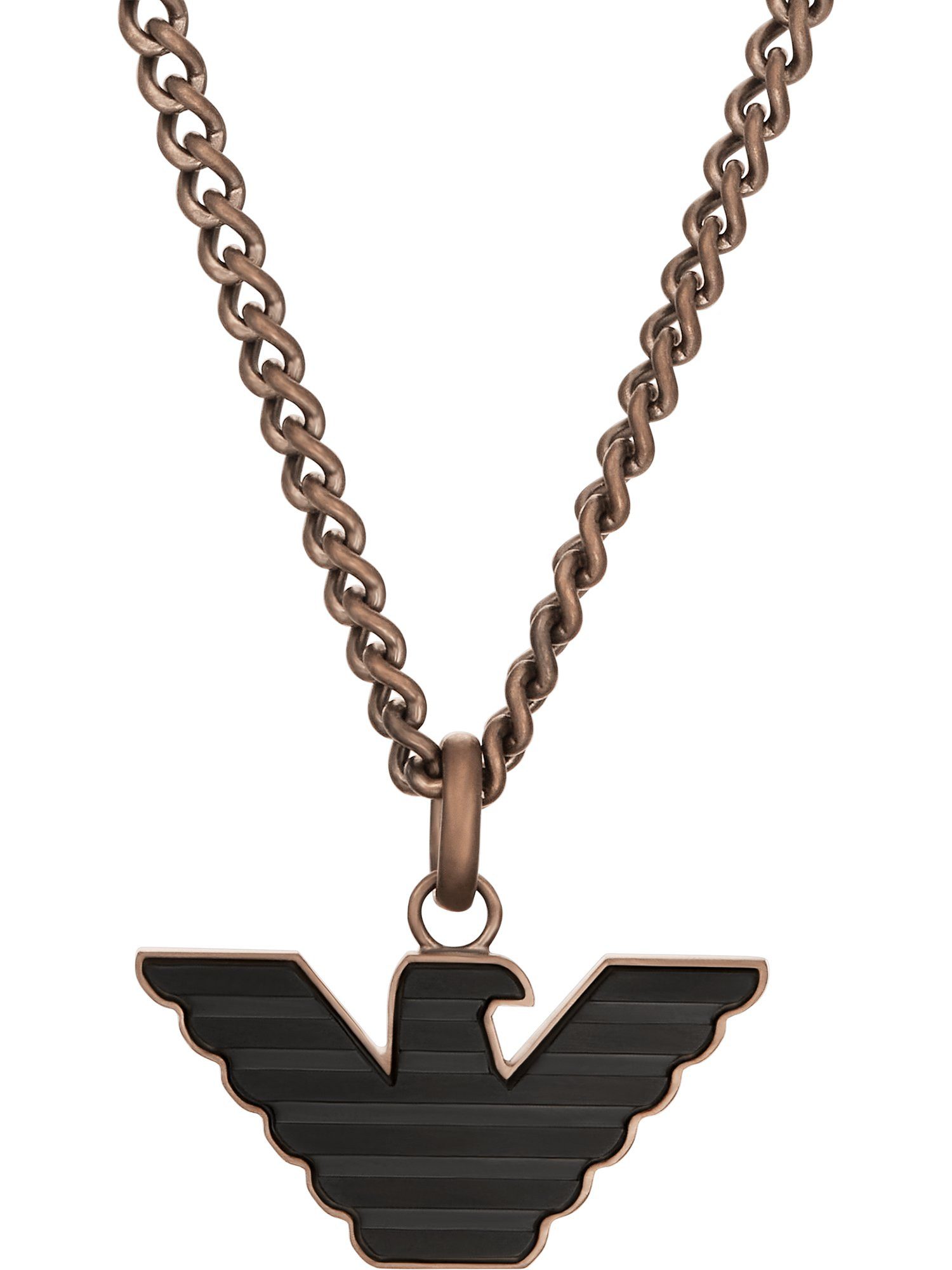 Emporio Armani Collier Emporio Armani Herren-Kette Edelstahl