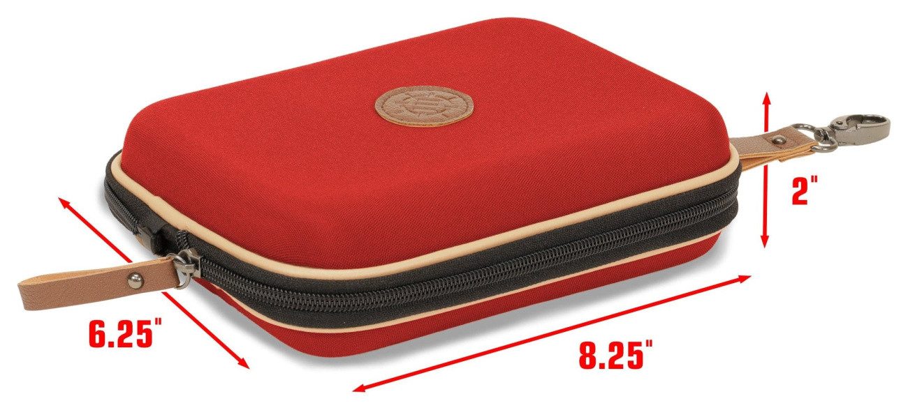 ENHANCE Spiel Enhance Brettspiel Würfeltasche Designer Edition Rot