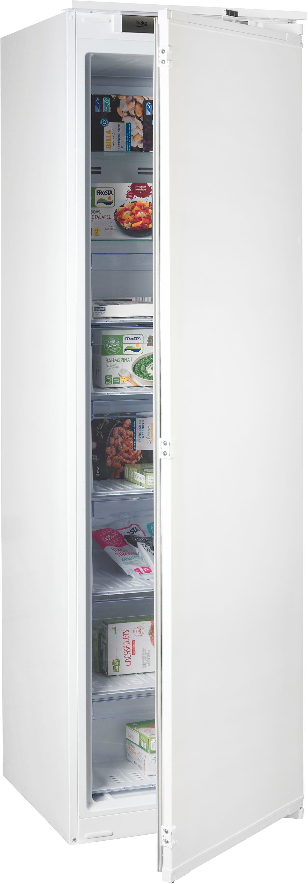 BEKO Einbaugefrierschrank BFNA247E40SN 7523420031, 177,5 cm hoch, 54 cm breit