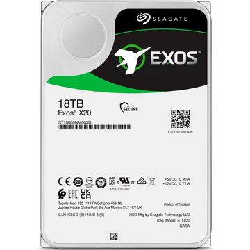 Seagate Exos X20 18 TB interne HDD-Festplatte