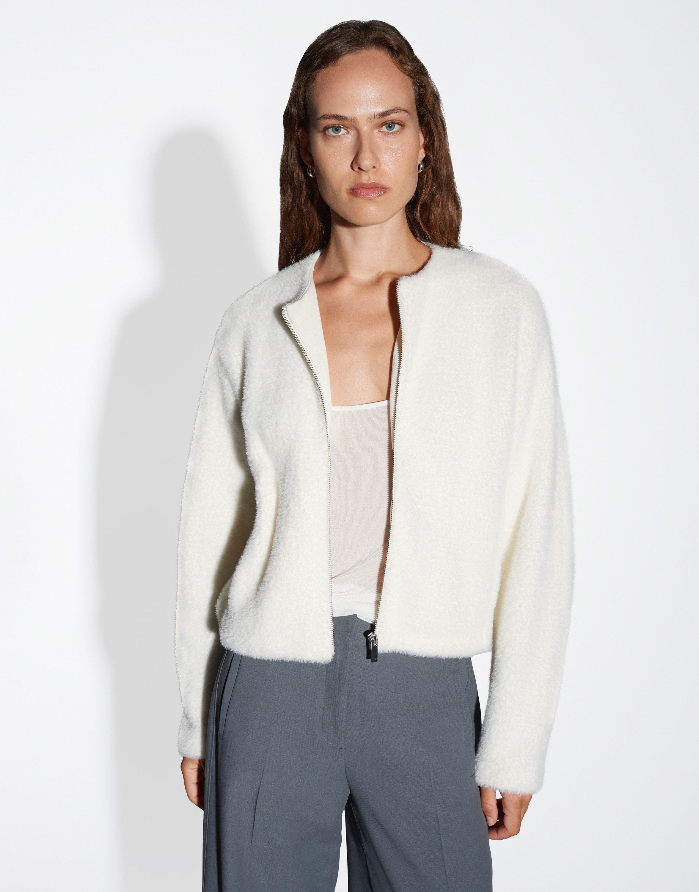 someday Sweater UMAYAN Regular mit flauschiger Oberfläche günstig online kaufen