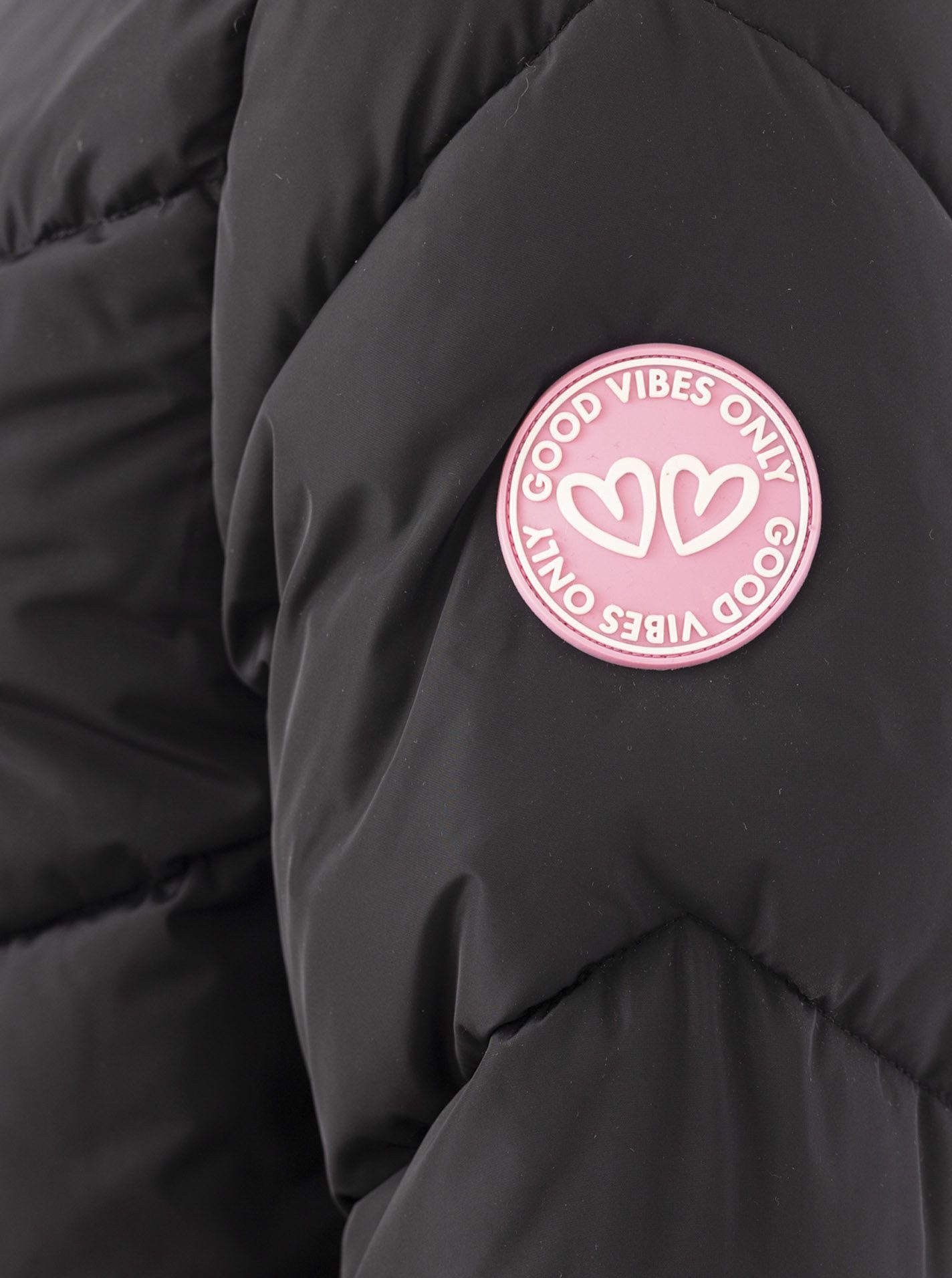 Zwillingsherz Steppmantel Steppjacke "Happy Vibes" günstig online kaufen