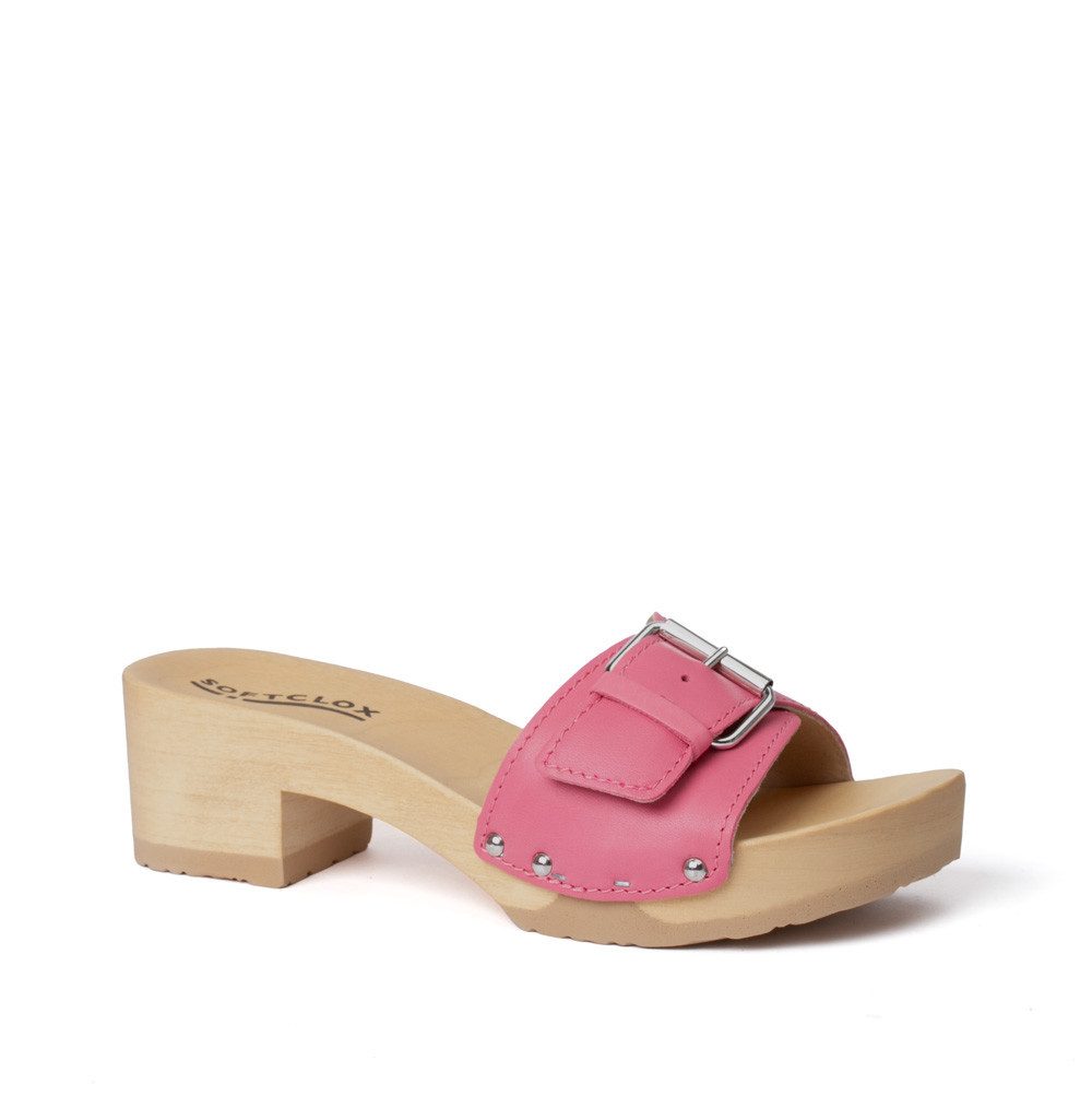 Softclox PALI Nappa bubblegum (natur) Pantolette