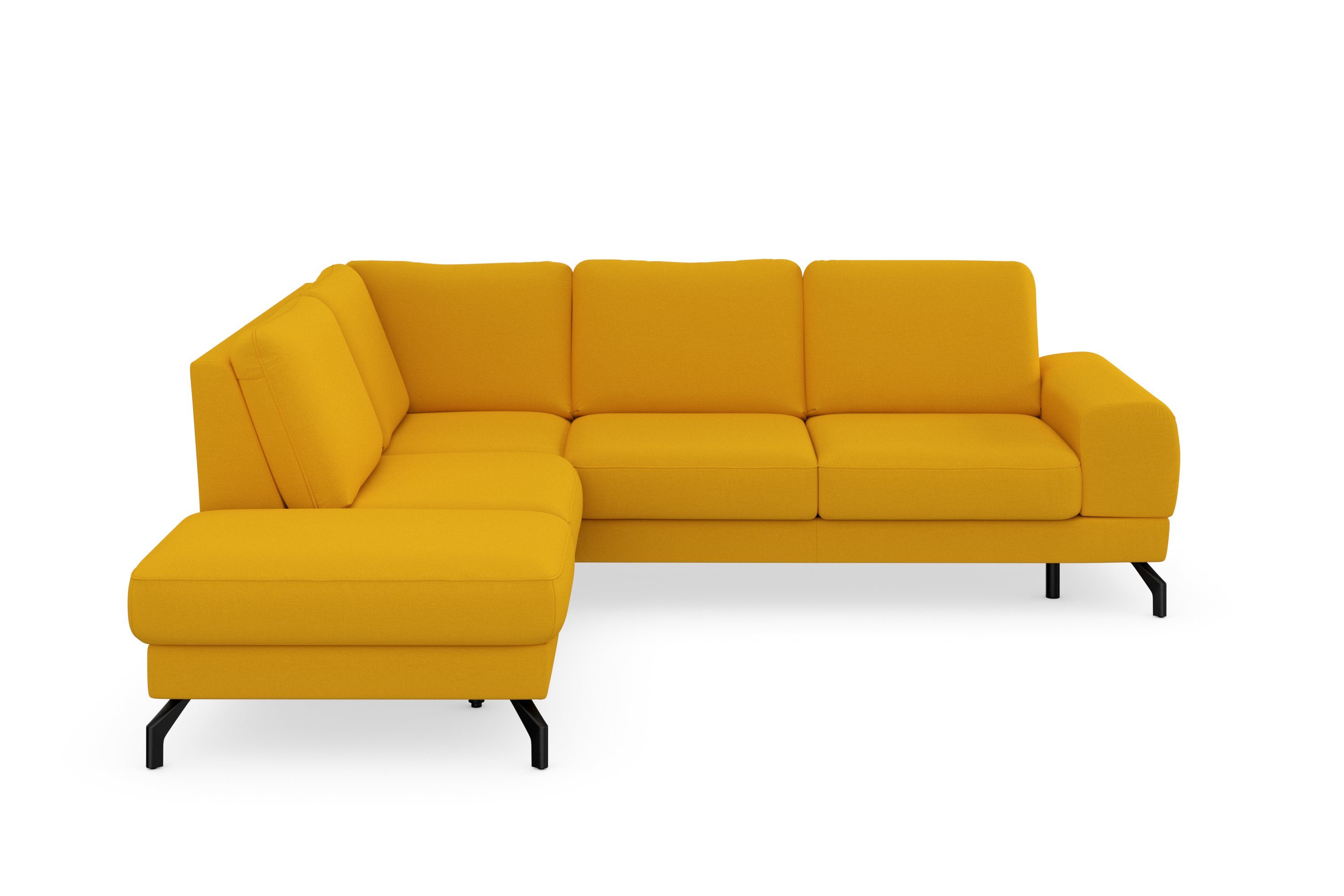 inklusive Ecksofa Cinturo, und Sitzhöhe 45 cm Sitztiefenverstellung sit&more Federkern,