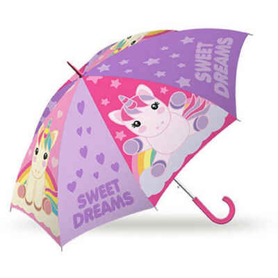 Kids Euroswan Stockregenschirm Einhorn Regenschirm Kinderregenschirm