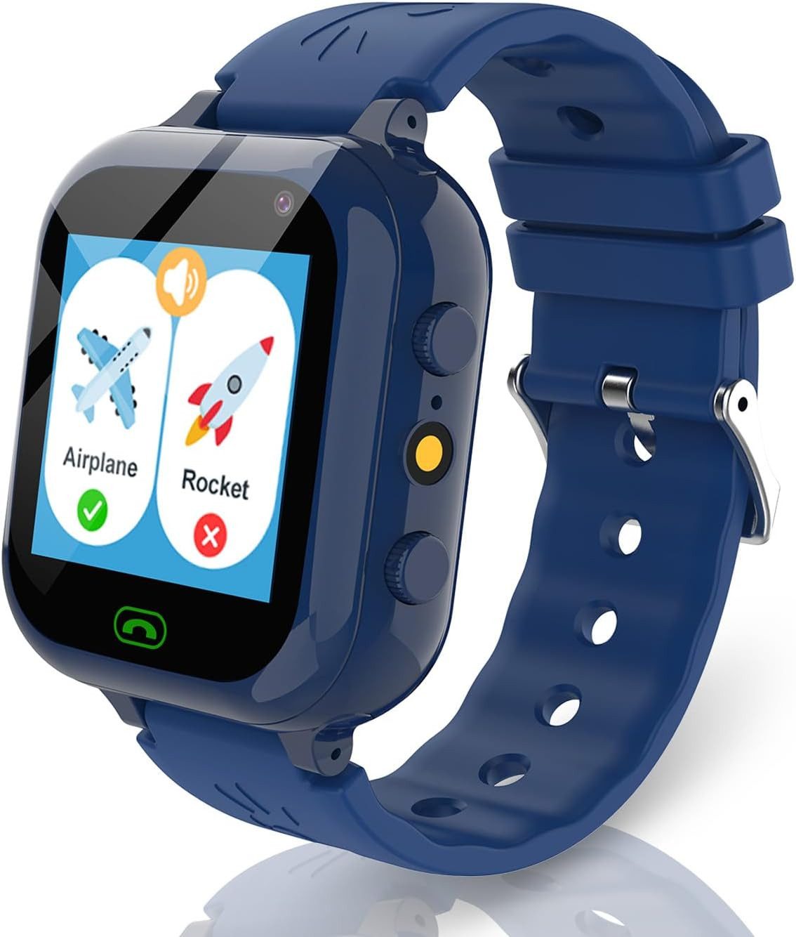 MiracDan DG2 Smartwatch (3,5 cm, SIM KARTE), Multifunktionale Kinderuhr mit SIM-Karte und Lernspielen