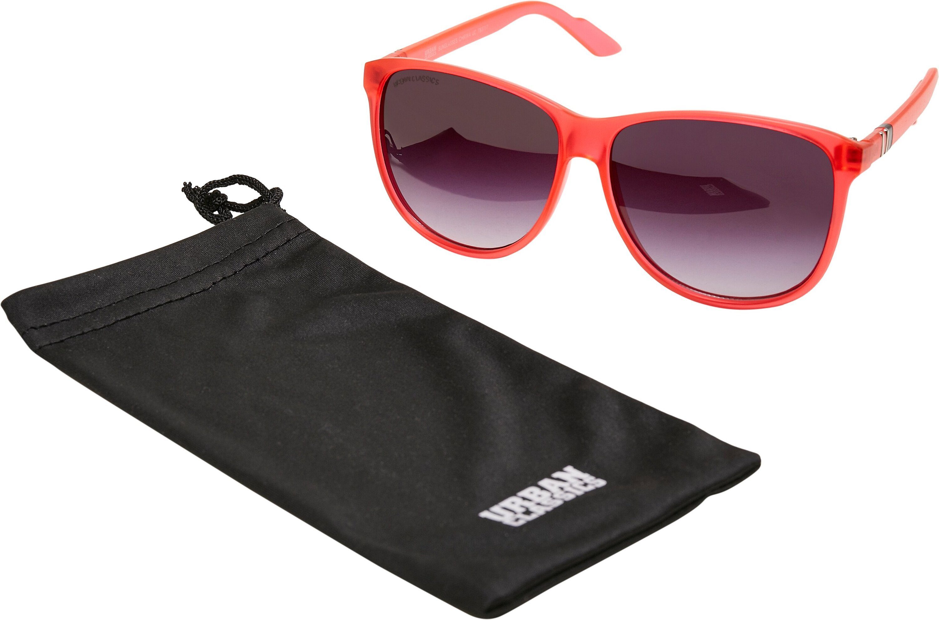 URBAN CLASSICS Sonnenbrille Accessoires Sunglasses Chirwa UC red
