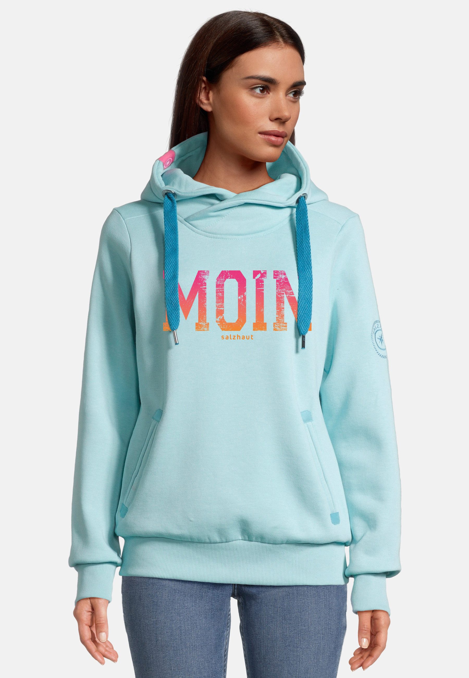 salzhaut Hoodie SÜNN - MOIN FARBVERLAUF Damen Tailliert günstig online kaufen