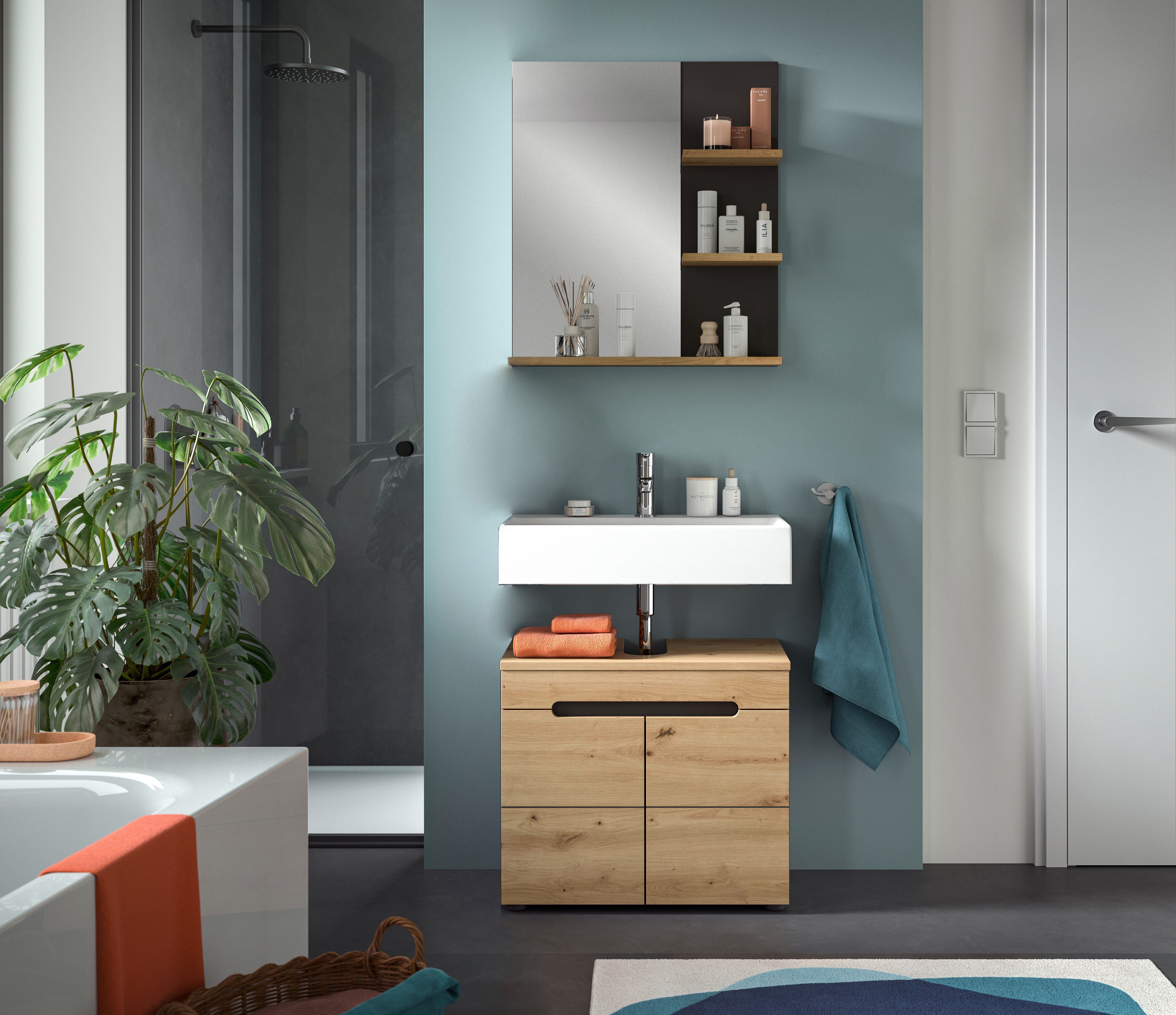 INOSIGN Badmöbel-Set REHAT, 2-teilig, Breite 63 günstig online kaufen