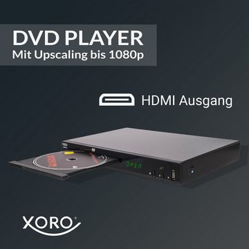 Xoro HSD 8470 HDMI MPEG4 DVD-Player USB Mediaplayer 1080p Upscaling DVD-Player