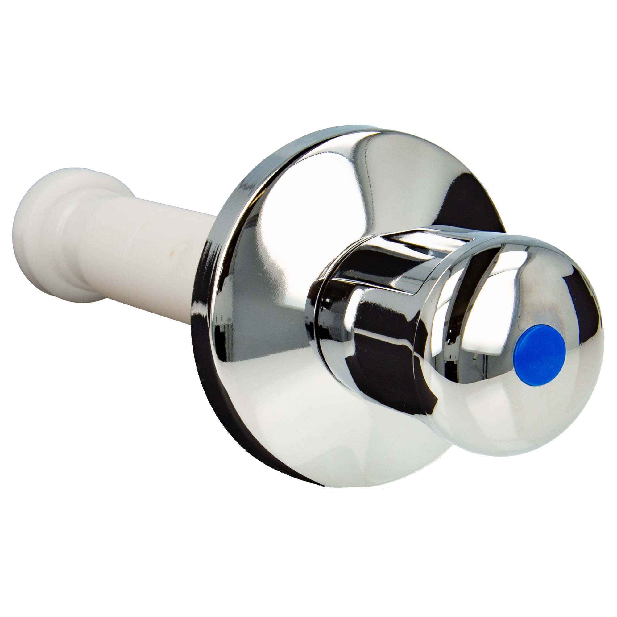 tecuro Badarmatur Verlängerung Set für UP-Ventil 50 - 140 mm, mit Rosette und Griff