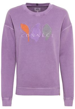 camel active Sweatshirt mit platziertem Print