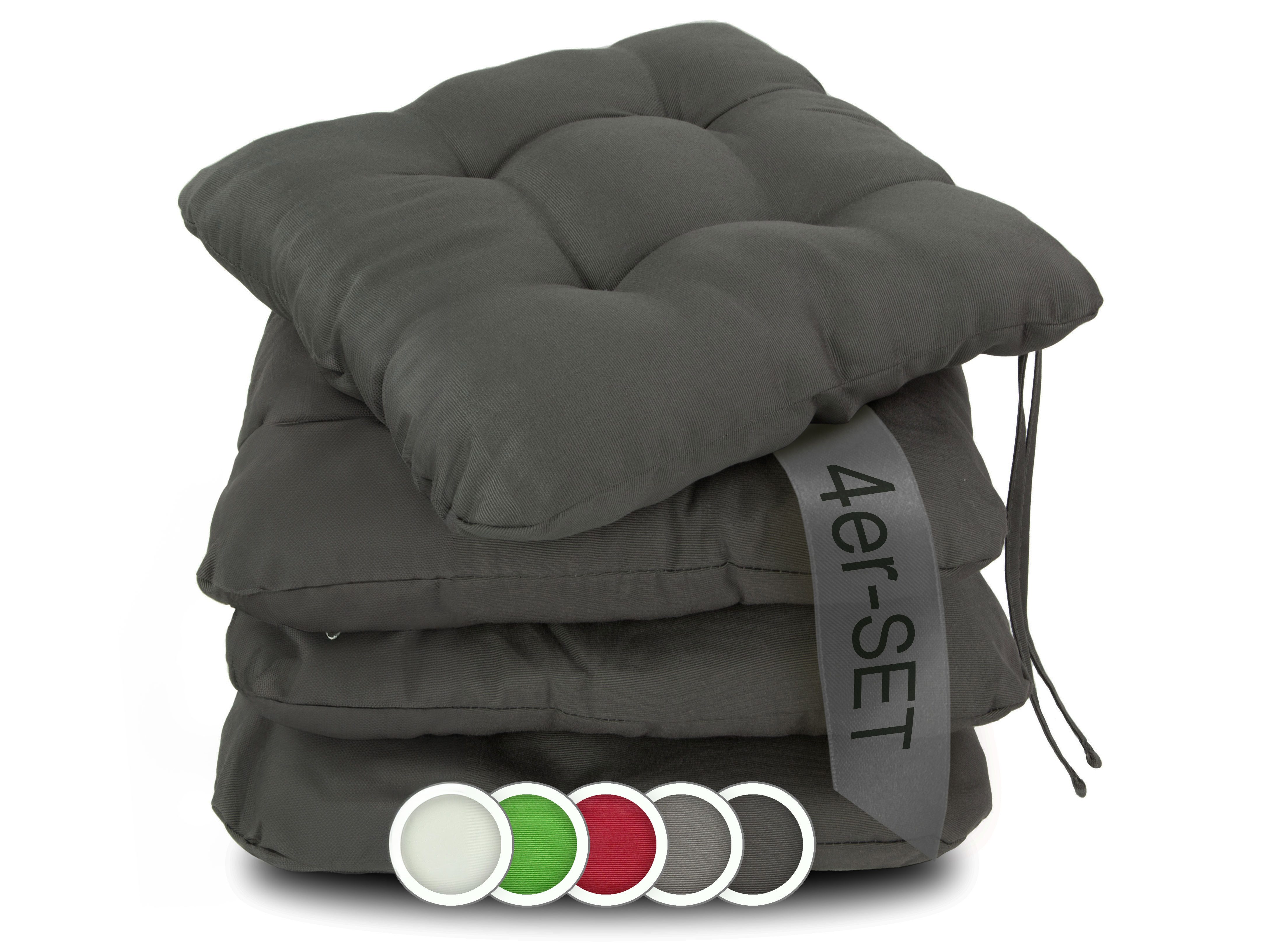 ZOLLNER Stuhlkissen, waschbar, Indoor und Outdoor, günstig online kaufen