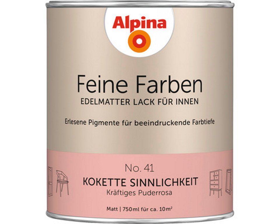 Alpina Lack Feine Farben 750 ml No. 41 Kokette Sinnlichkeit