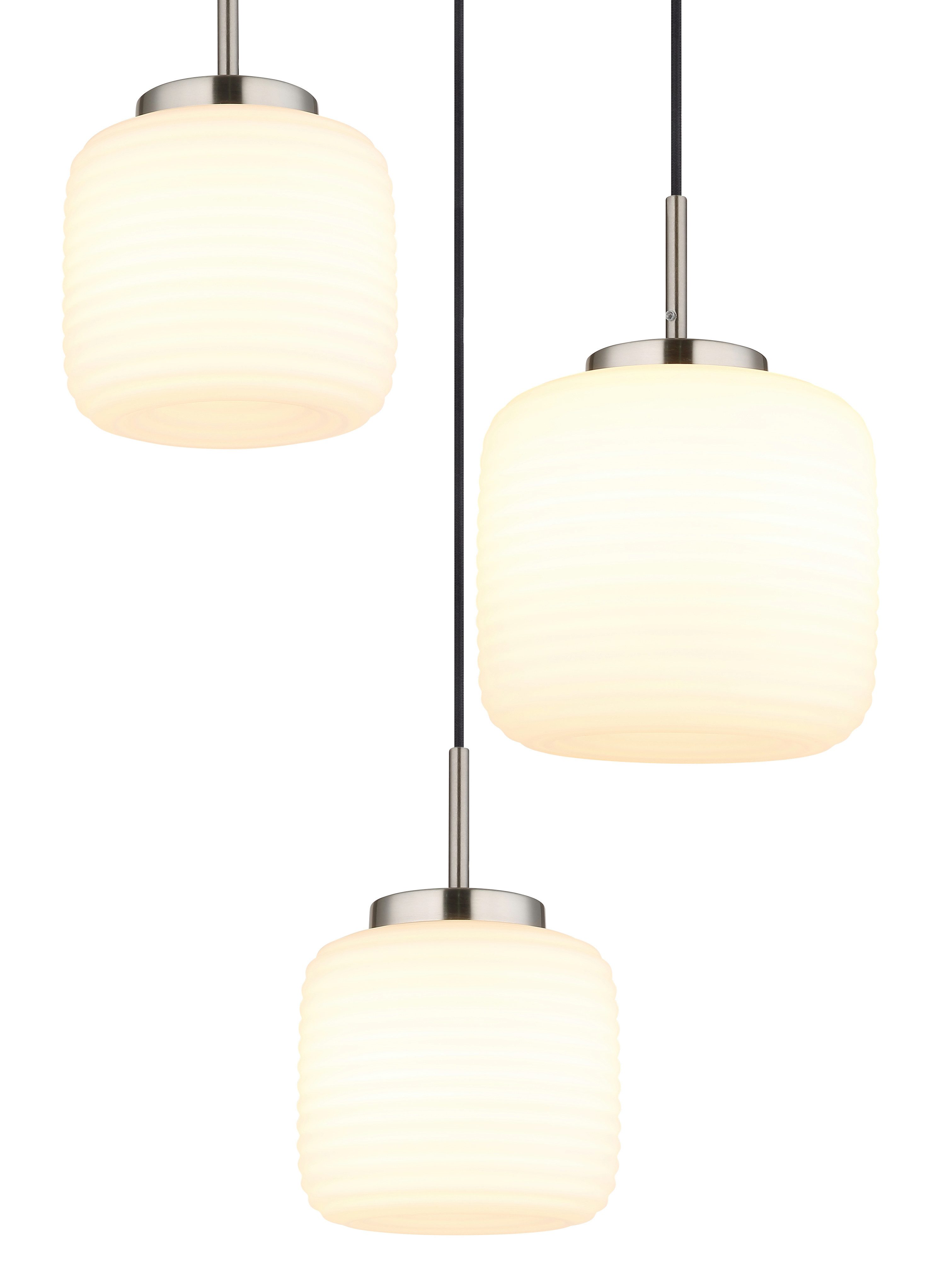 GLOBO LIGHTING Hängeleuchte KLADORA, ohne Leuchtmittel, Hängelampe Esszimmer-Leuchte Esstischleuchte Wohnzimmer