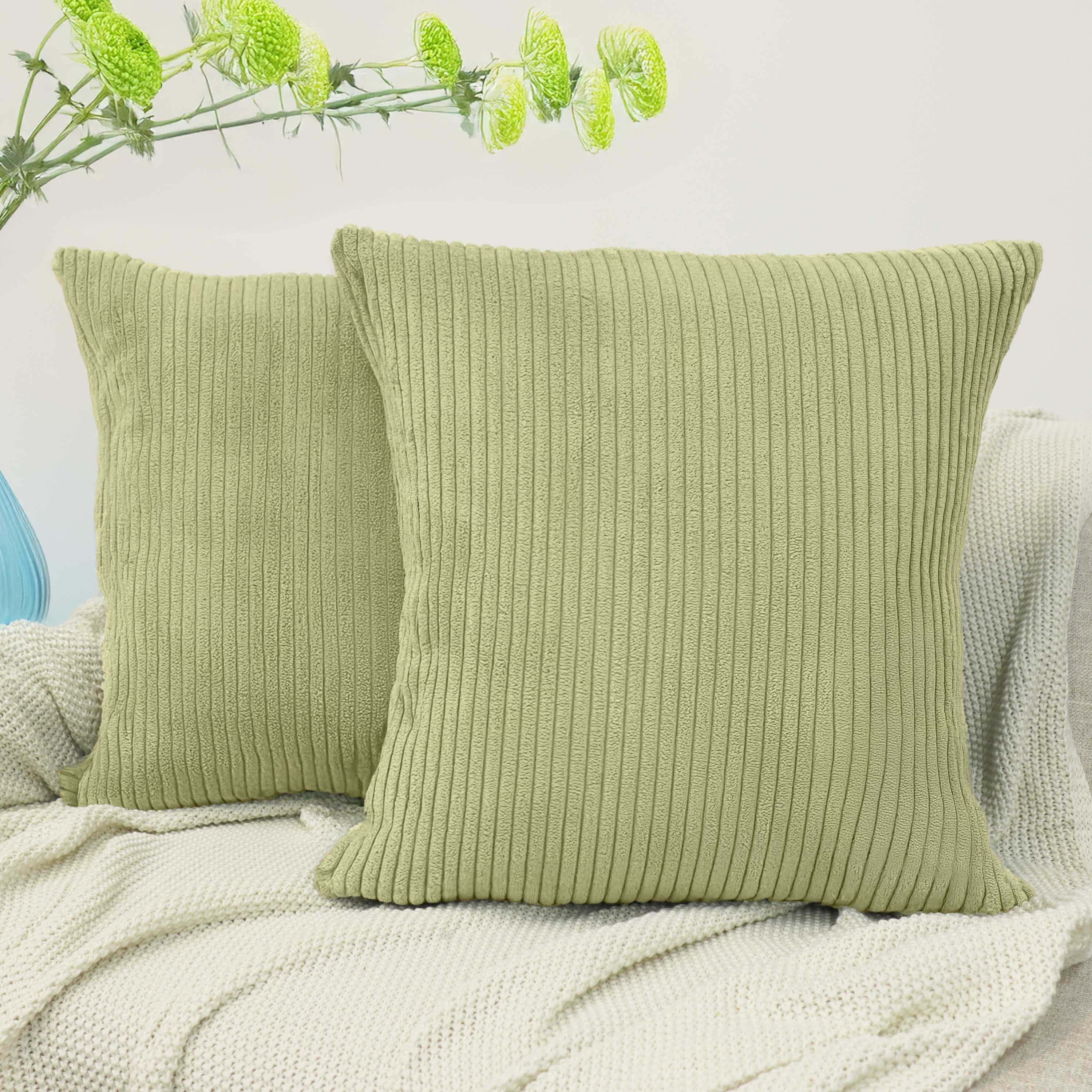 Amilian Dekokissen mit Füllung und Kissenbezug - 2er Set - Kissen, Zierkiss günstig online kaufen