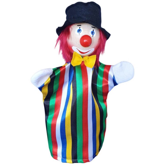 Kersa Handpuppe Handpuppe  Clown 28cm 60350 Kersa (Packung) Sehr gut geeignet um Geschichten zu erzählen