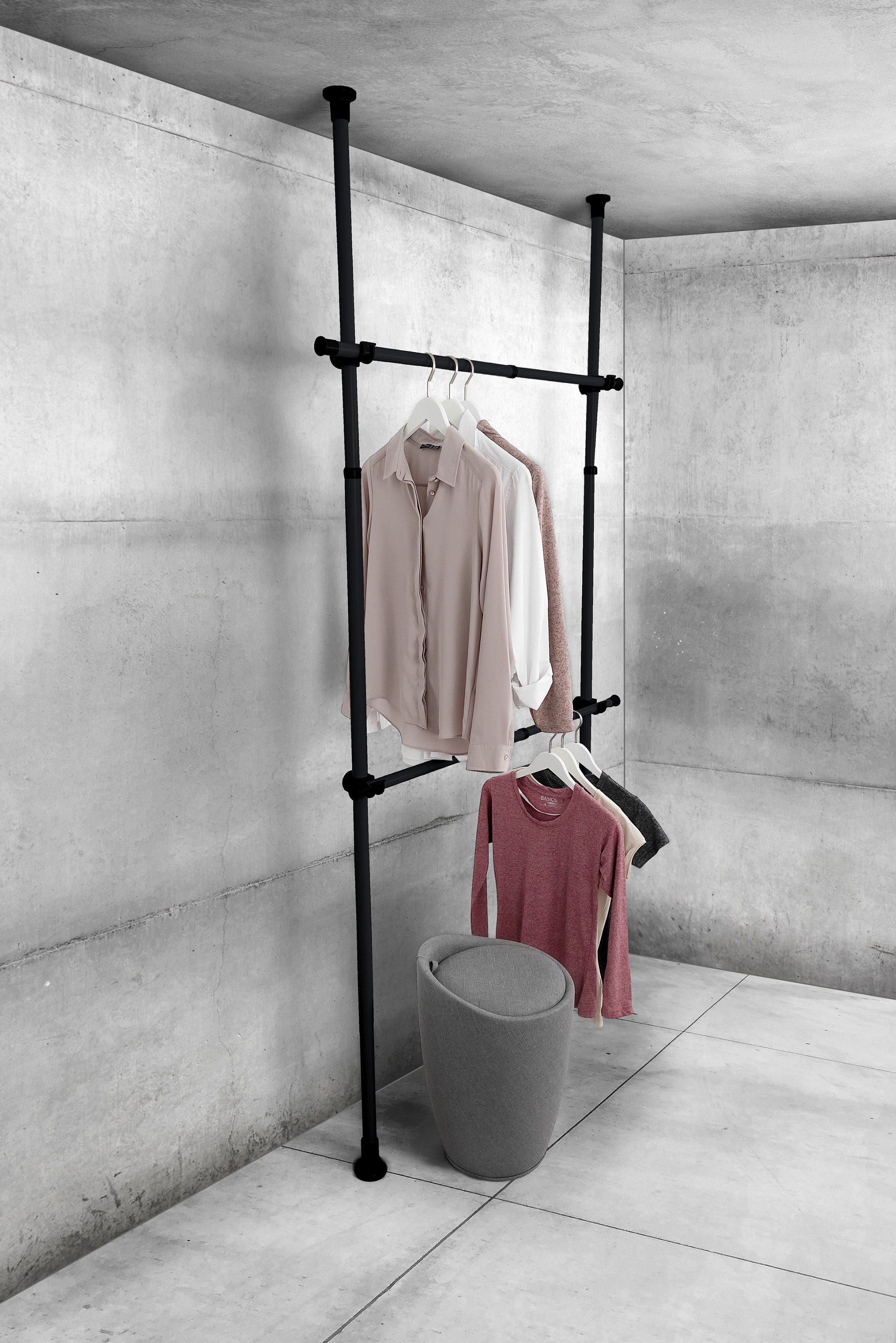 WENKO Kleiderstange Herkules (2 St), ausziehbar bis 120 cm