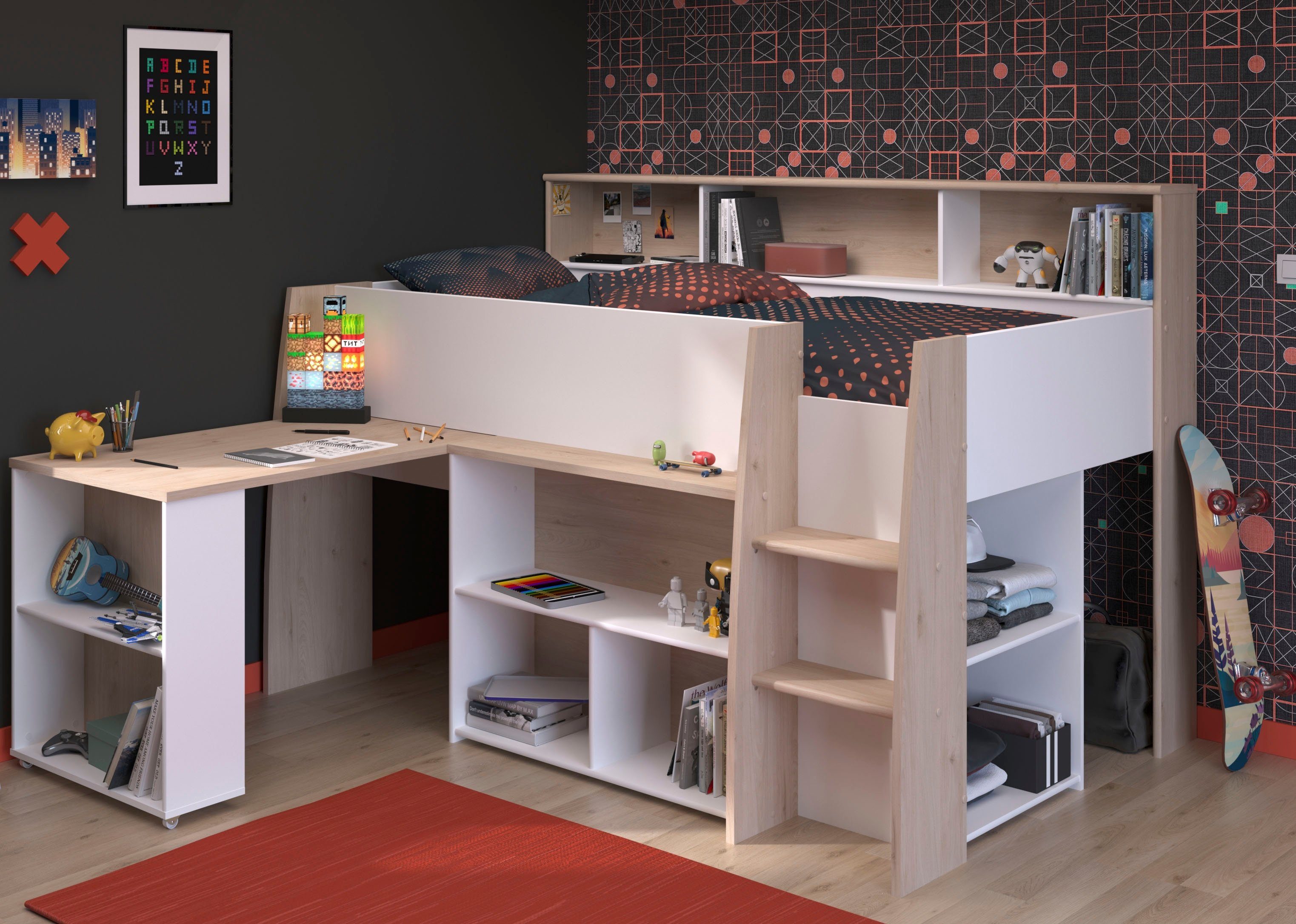 Parisot Kinderbett Lucas (1-tlg)
