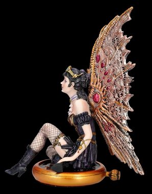 Figuren Shop GmbH Fantasy-Figur Elfen Figur - Steampunk Fairy - Fantasy Dekofigur Elfe Fee Dekoration