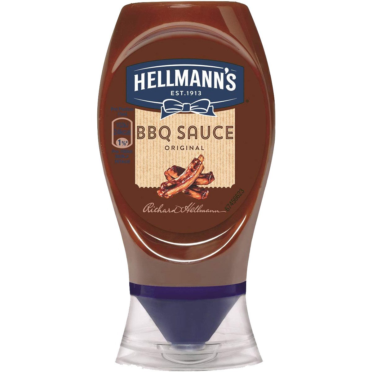 HELLMANN'S Saucen, Hellmanns BBQ Sauce Original für Burger Steaks Spare Ribs und Co 250ml
