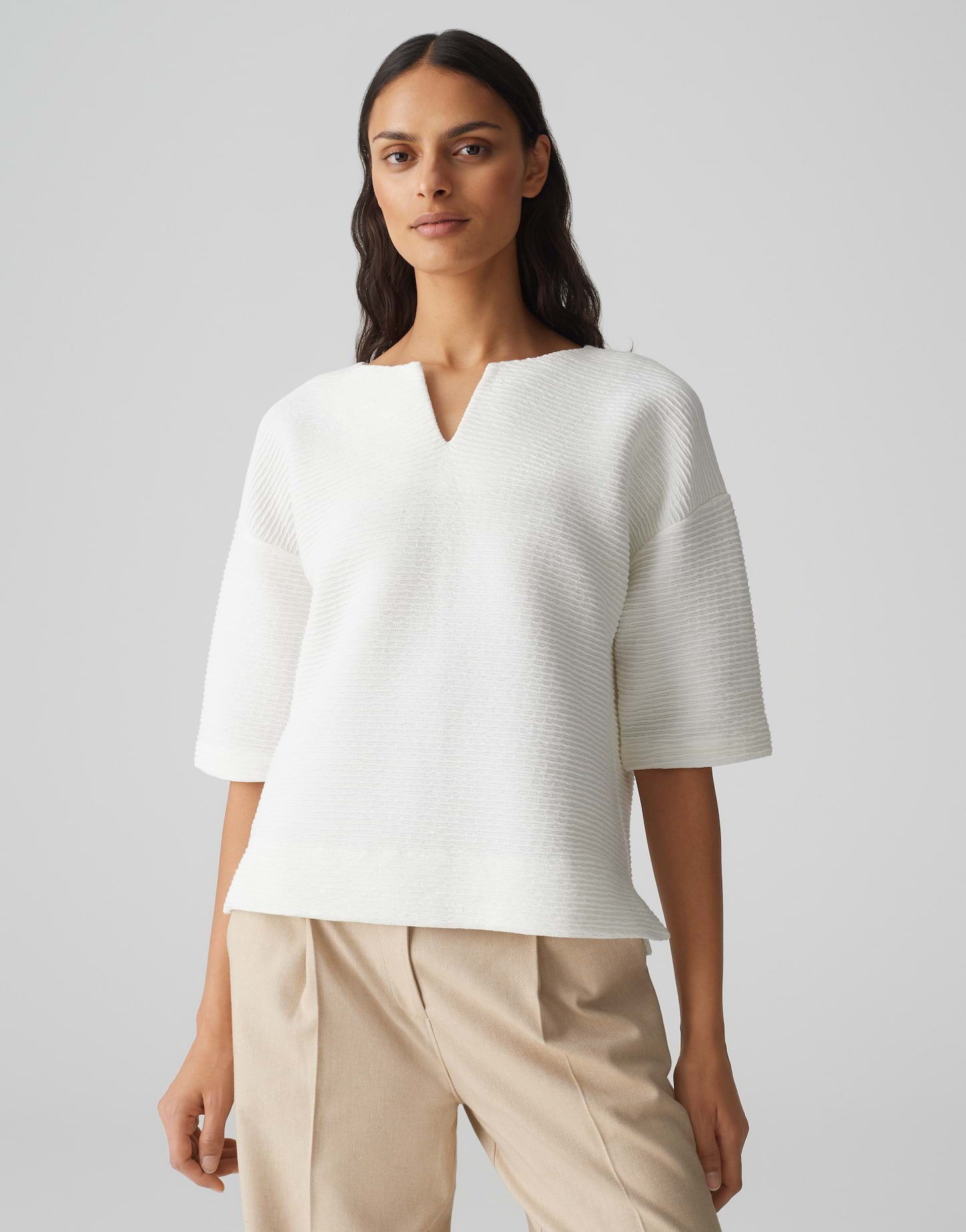 OPUS Sweatshirt GIBATINE Regular aus Baumwoll günstig online kaufen
