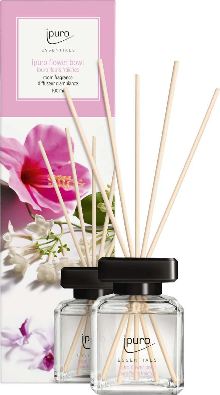 Duftstäbchen ipuro ESSENTIALS Raumduft Flower Bowl 100 ml