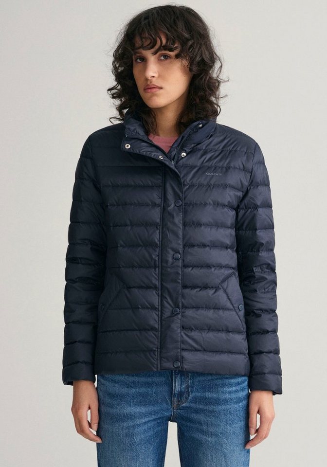 Gant Steppjacke Wasserabweisend, leichte Steppjacke, regenabweisend, Trägt  sich ideal solo über Blusen oder unter einem dickeren Mantel