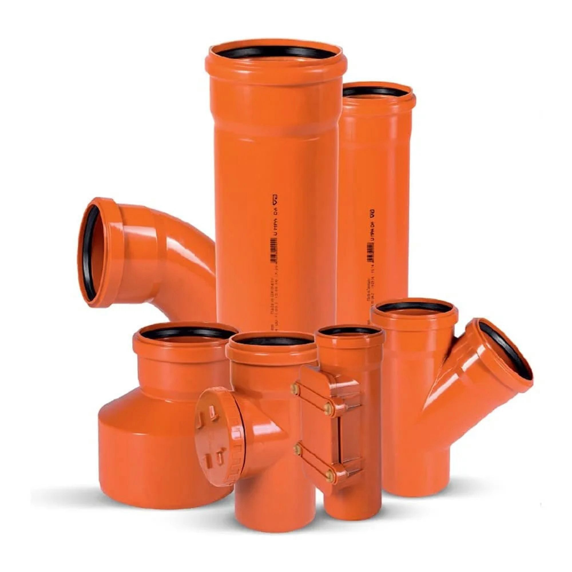 KLASEBO® Dichtmanschette KG Rohr DN 125, Abwasserrohr DN 125, Anschlussdichtung