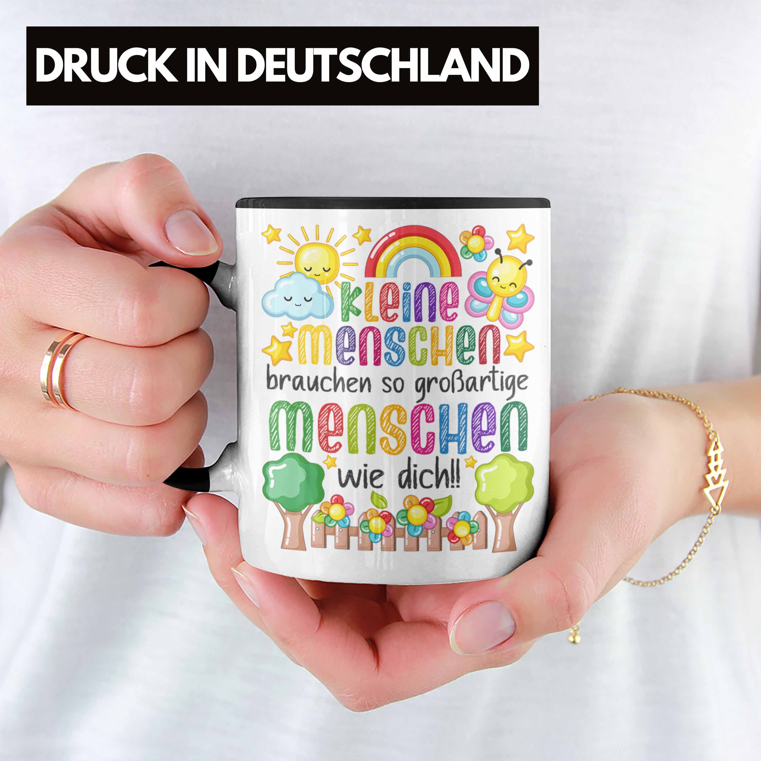 Trendation Tasse Trendation - Erzieherin Tasse Geschenk Danke Dankeschön Abschiedsgesch