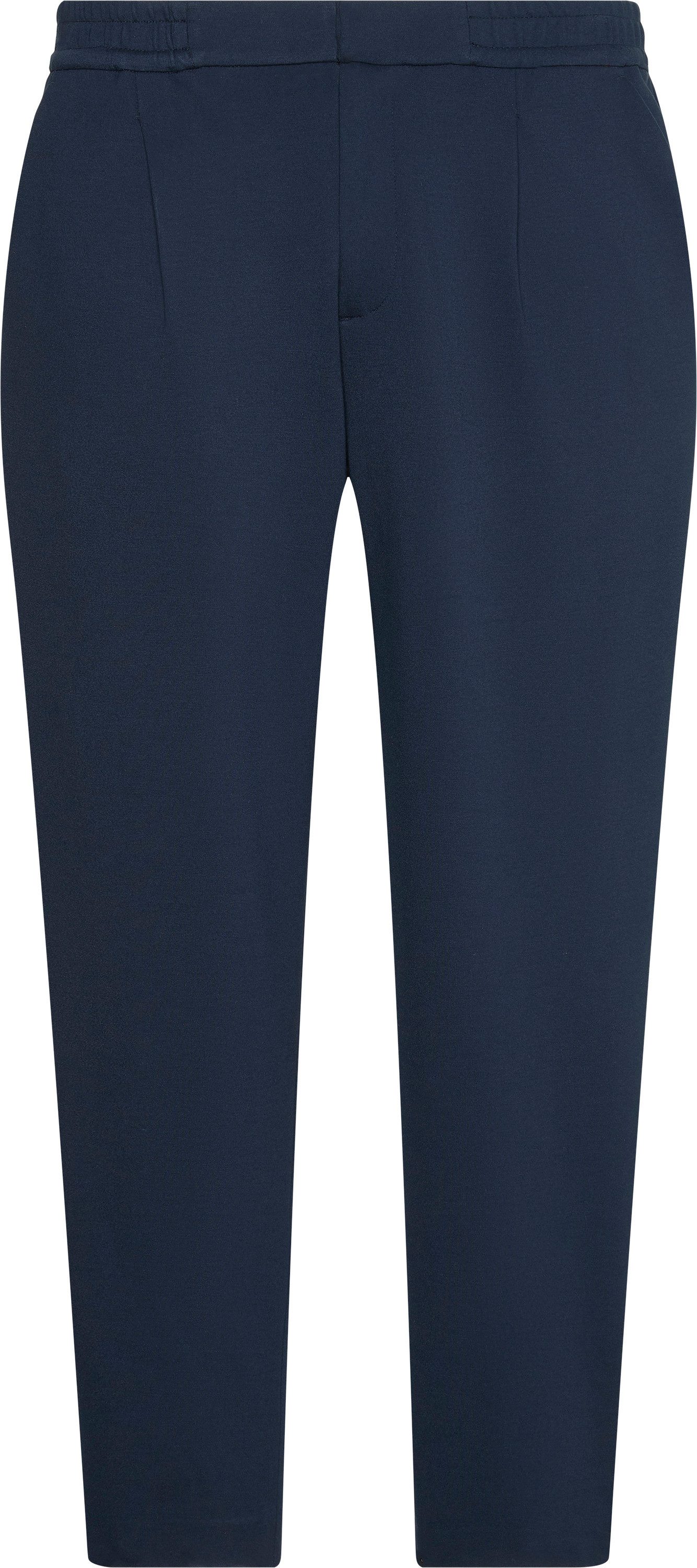 Calvin Klein Bundfaltenhose elastischer Bund, Slim fit, Bundfalte