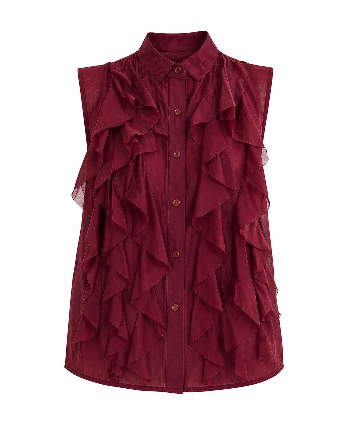 Kurzarmbluse - Bluse mit Rüschen - elegantes Blusentop Damen - Rüschenbluse