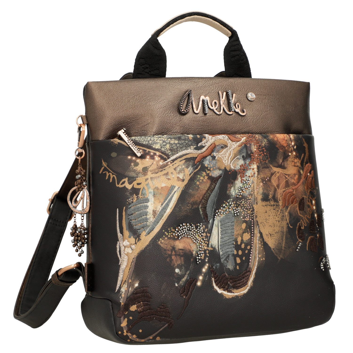 Anekke Umhängetasche Anekke Mittelgroßer Rucksack Wings Dreamverse multicolor (1, 1-tlg., 1)