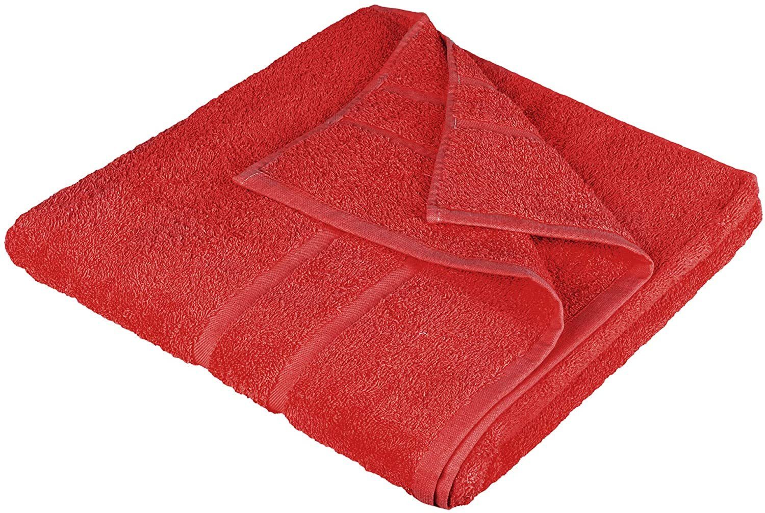 StickandShine Handtuch in Gästehandtuch SET Set 100% 500 500 verschiedenen Baumwolle (14 GSM Farben 6x Handtuch Duschtücher Pack, GSM 4x Baumwolle Teilig) als Handtücher 100% Frottee 14er 4x