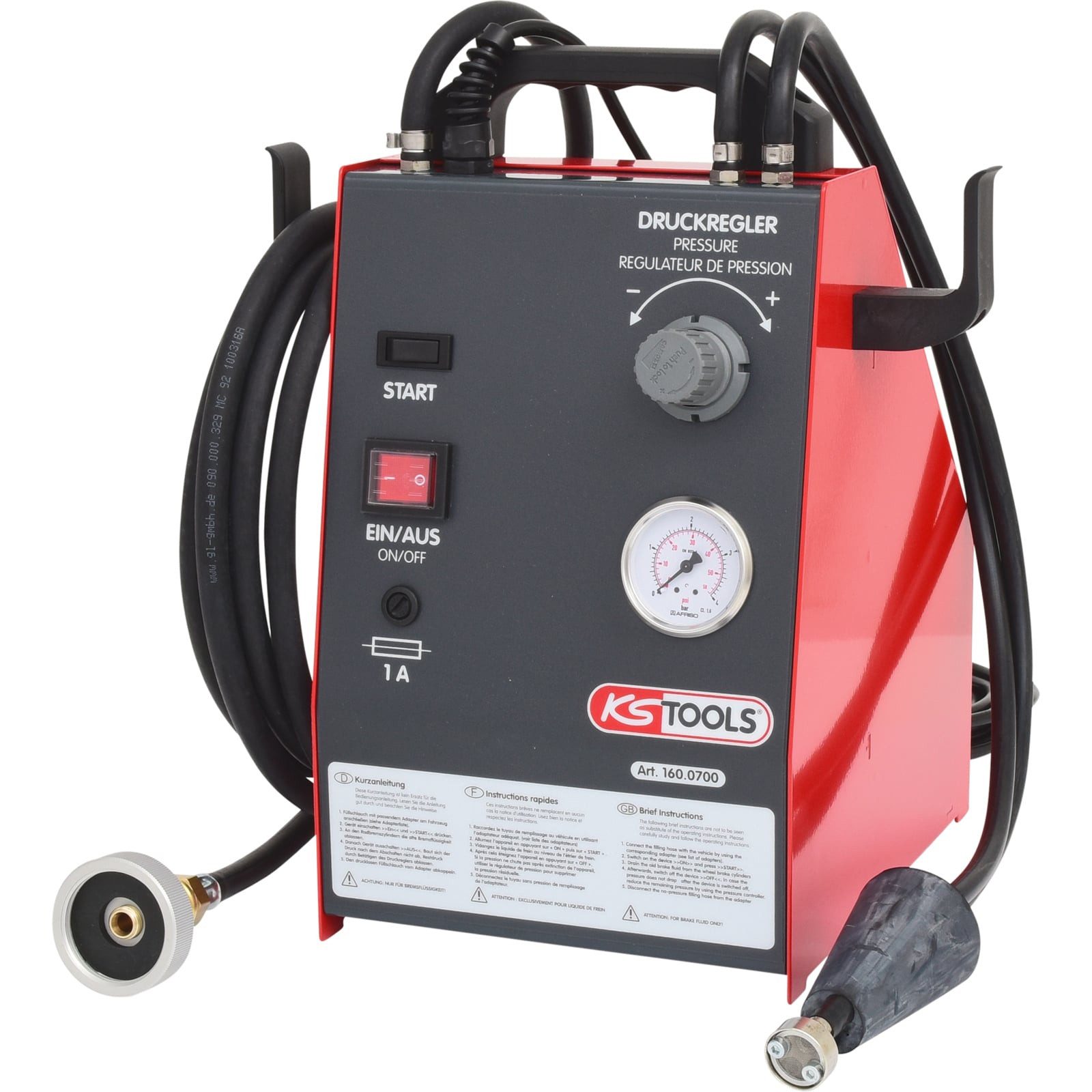 KS Tools Drehmomentschlüssel KS TOOLS Bremsenwartungsgerät KS5 5 l - 160.0700