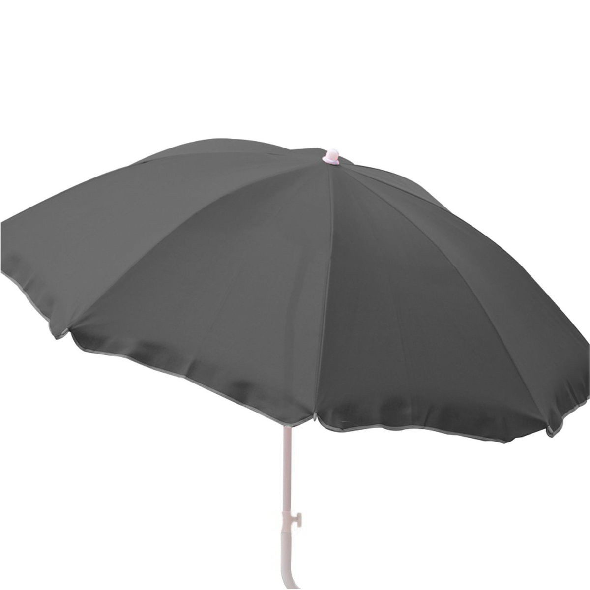 Sonnenschirm Strandschirm knickbar ca. 180 cm aus Polyester mit UV-Schutz und Mast